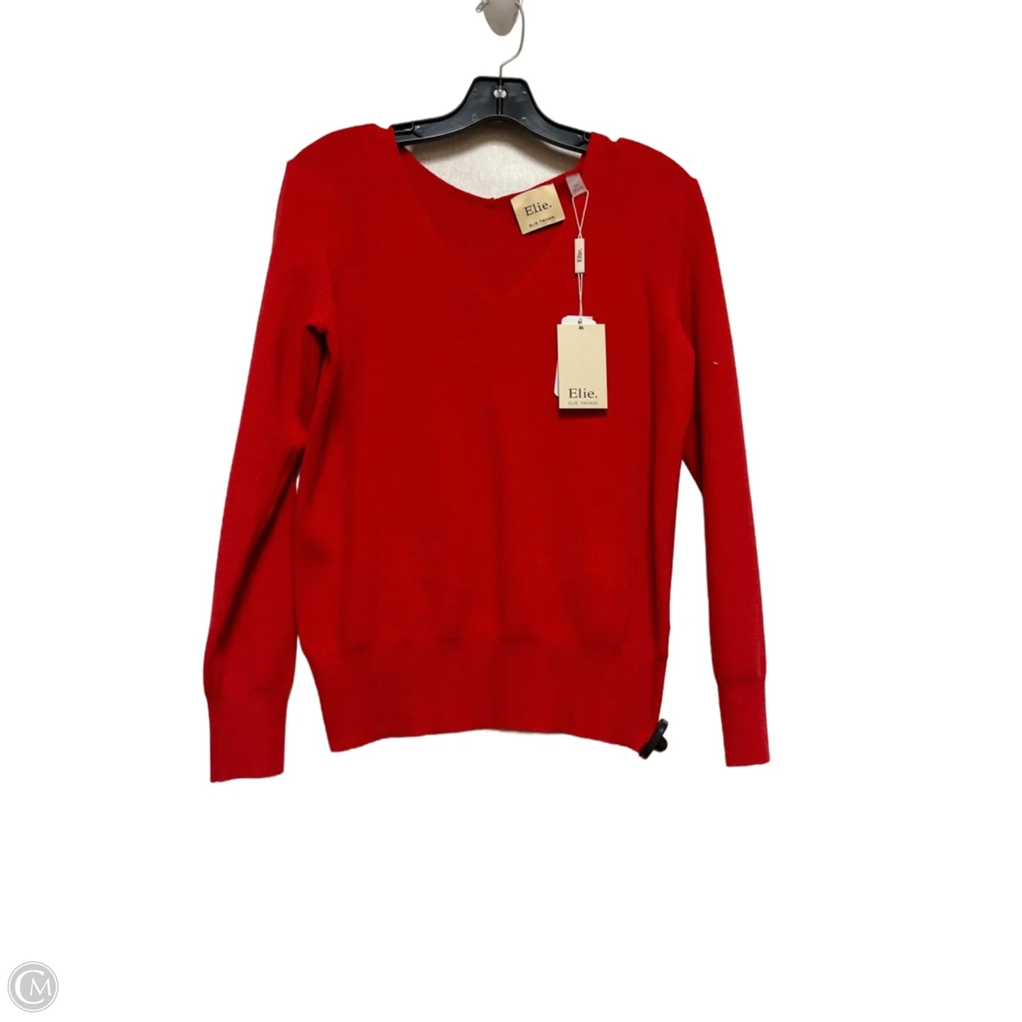 Top Long Sleeve By Elie Tahari In Red, Size: S