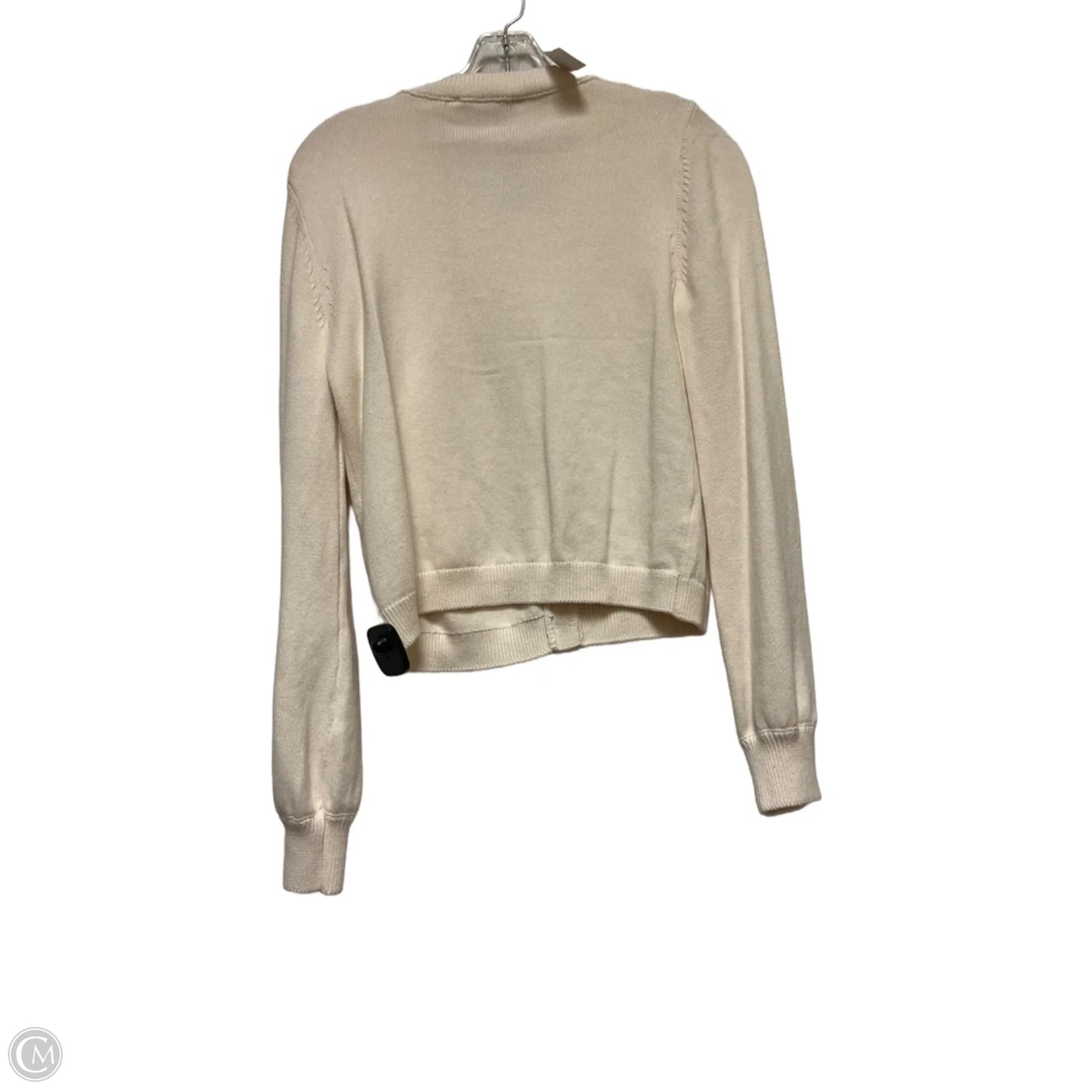 Sweater By Loft In Black & Cream, Size: S