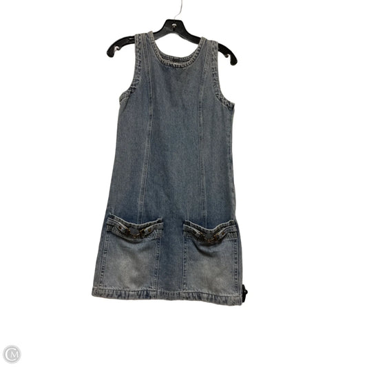 Dress Casual Short By Heartloom In Blue Denim, Size: Xs