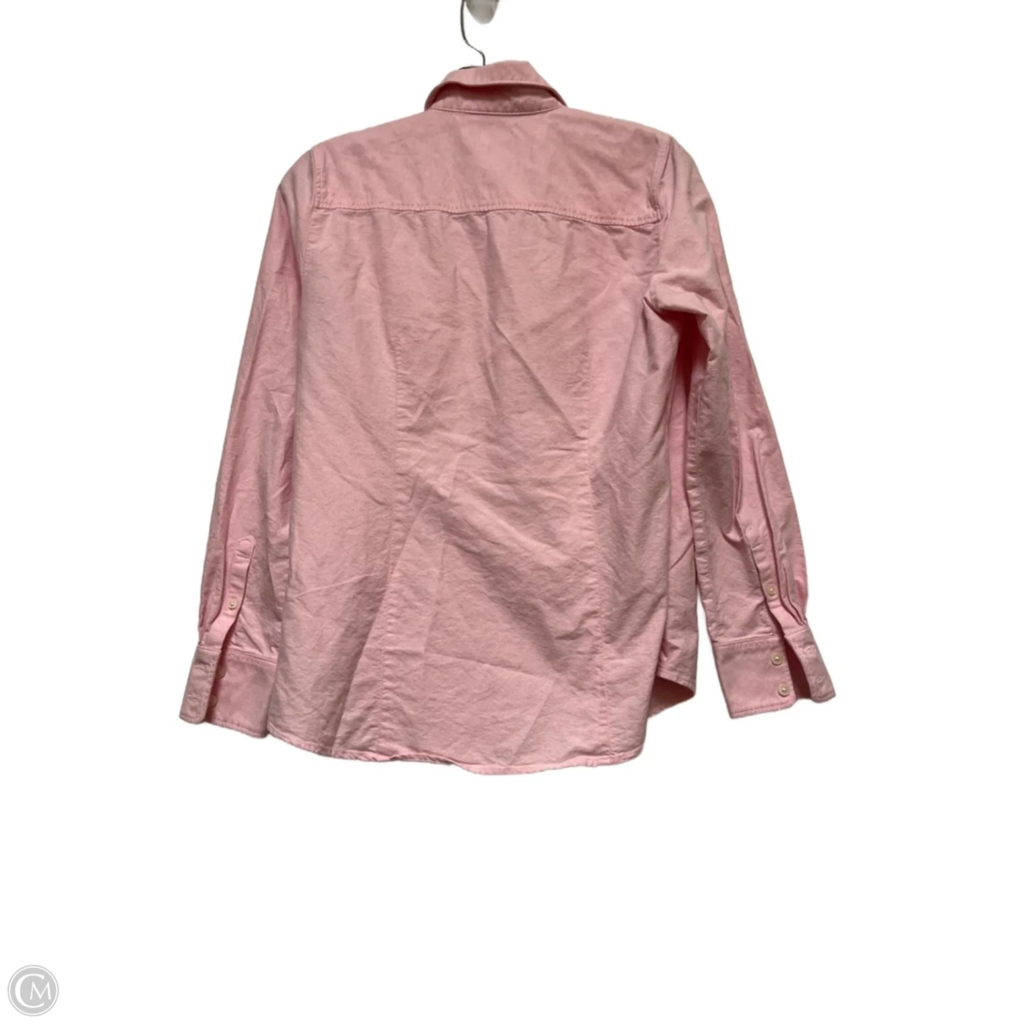 Top Long Sleeve By J. Crew In Pink, Size: S