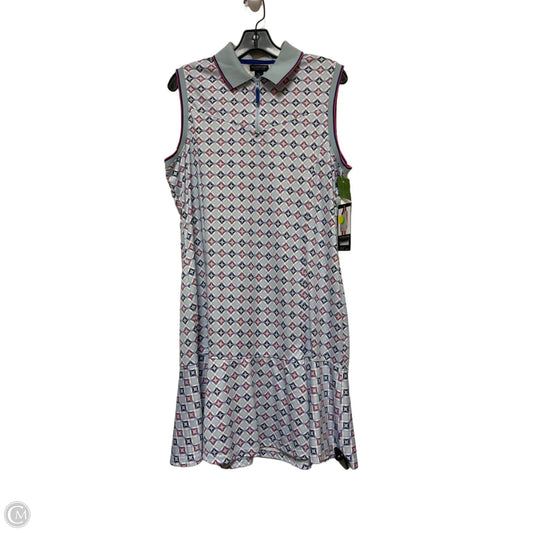 Athletic Dress By Us Polo Assoc In Blue & Red & White, Size: Xl