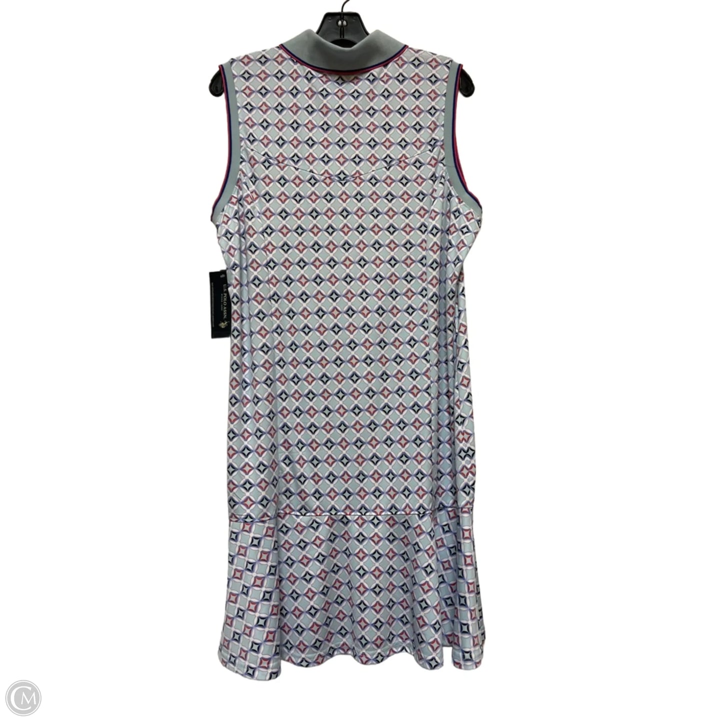 Athletic Dress By Us Polo Assoc In Blue & Red & White, Size: Xl