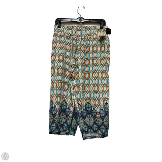 Pants Wide Leg By Jm Collections In Multi-colored, Size: 8p