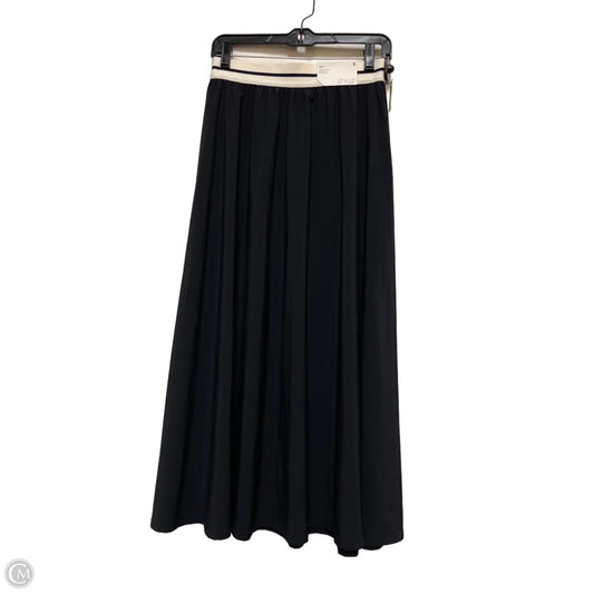Skirt Maxi By Stylus In Black, Size: 4