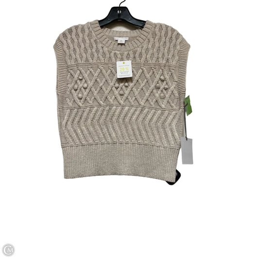 Top Sleeveless By Clothes Mentor In Taupe, Size: S