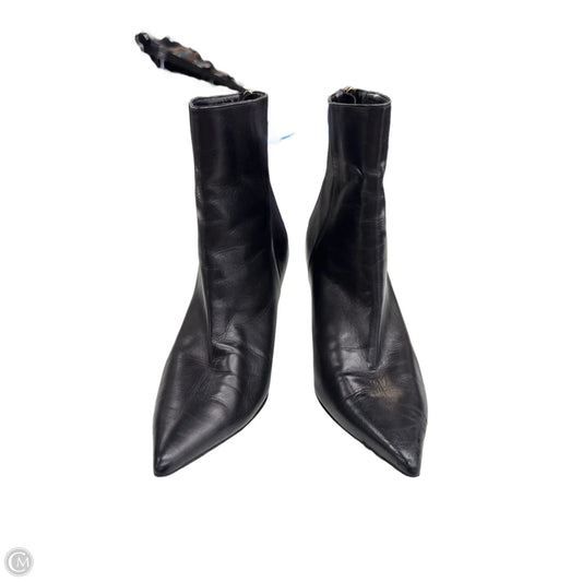 Boots Luxury Designer By Jimmy Choo In Black, Size: 8