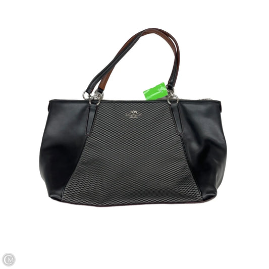 Handbag Designer By Coach, Size: Large
