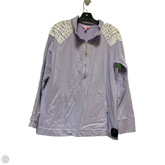 Sweatshirt Designer By Lilly Pulitzer In Purple, Size: Xl