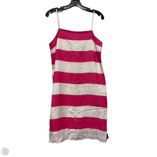 Dress Casual Short By Cece In Pink & White, Size: 8