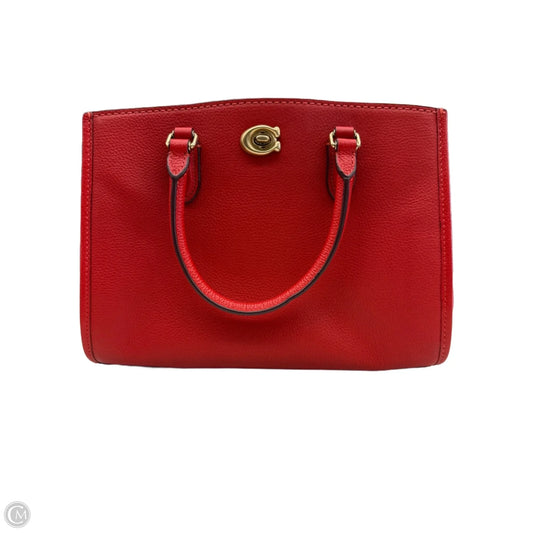 Handbag Designer By Coach, Size: Medium