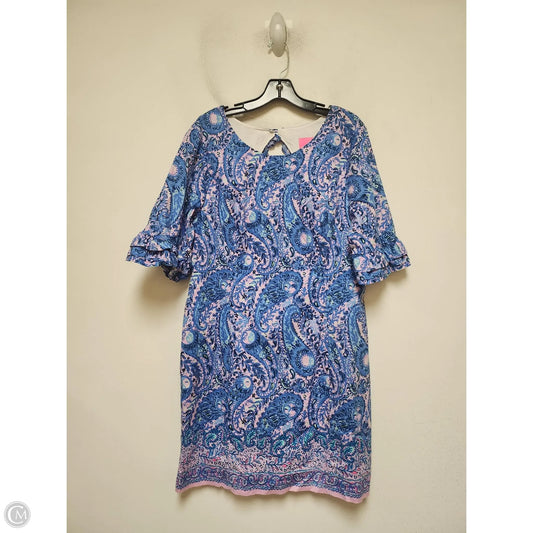 Dress Designer By Lilly Pulitzer In Blue, Size: Xl