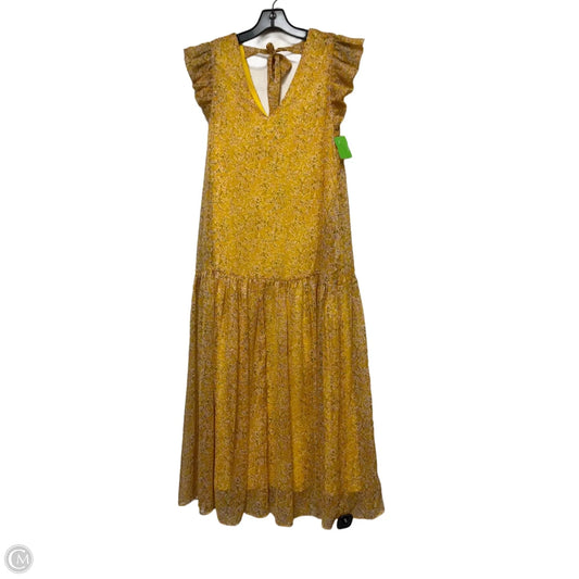 Dress Casual Maxi By Melloday In Yellow, Size: Xs