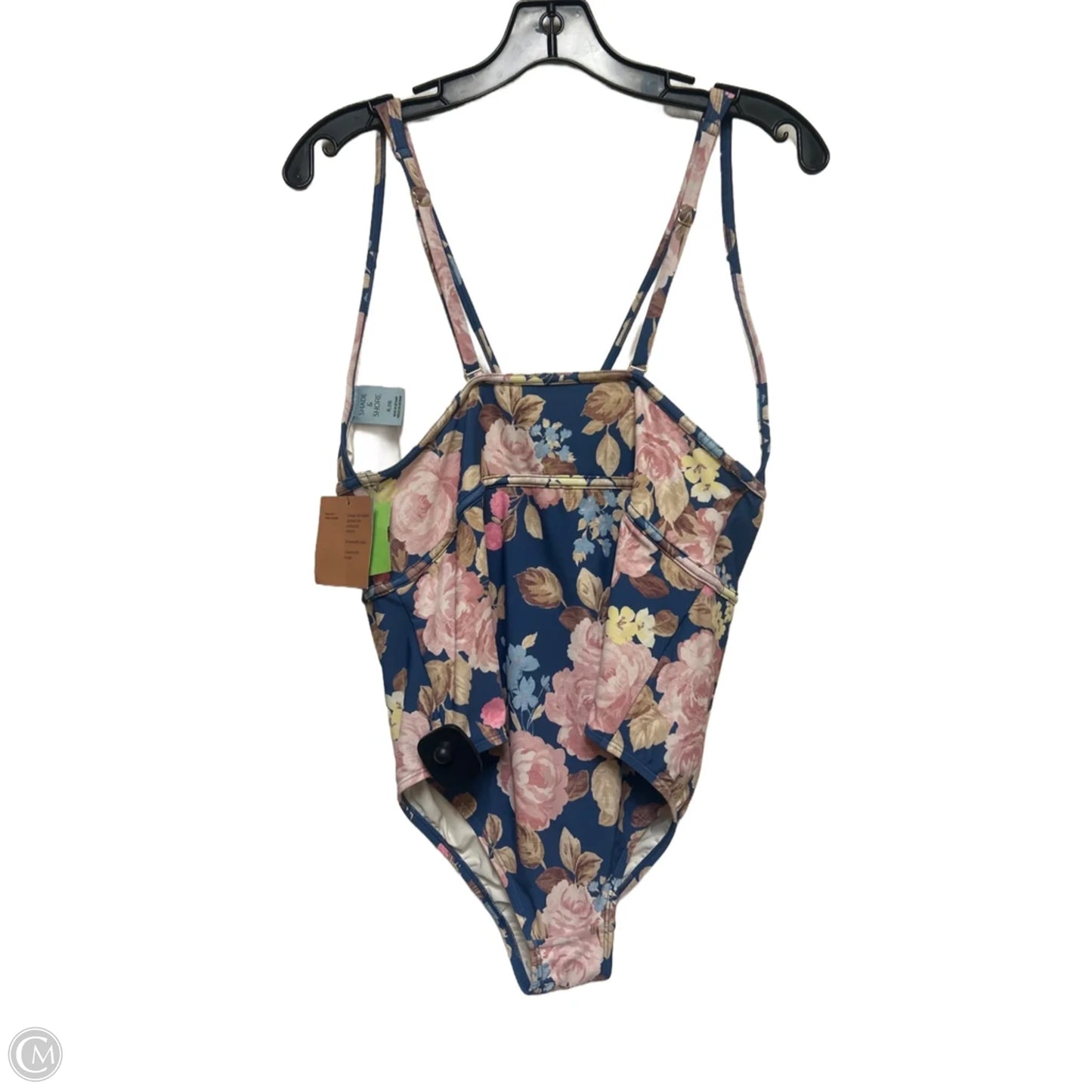 Swimsuit By Shade & Shore In Floral Print, Size: Xl