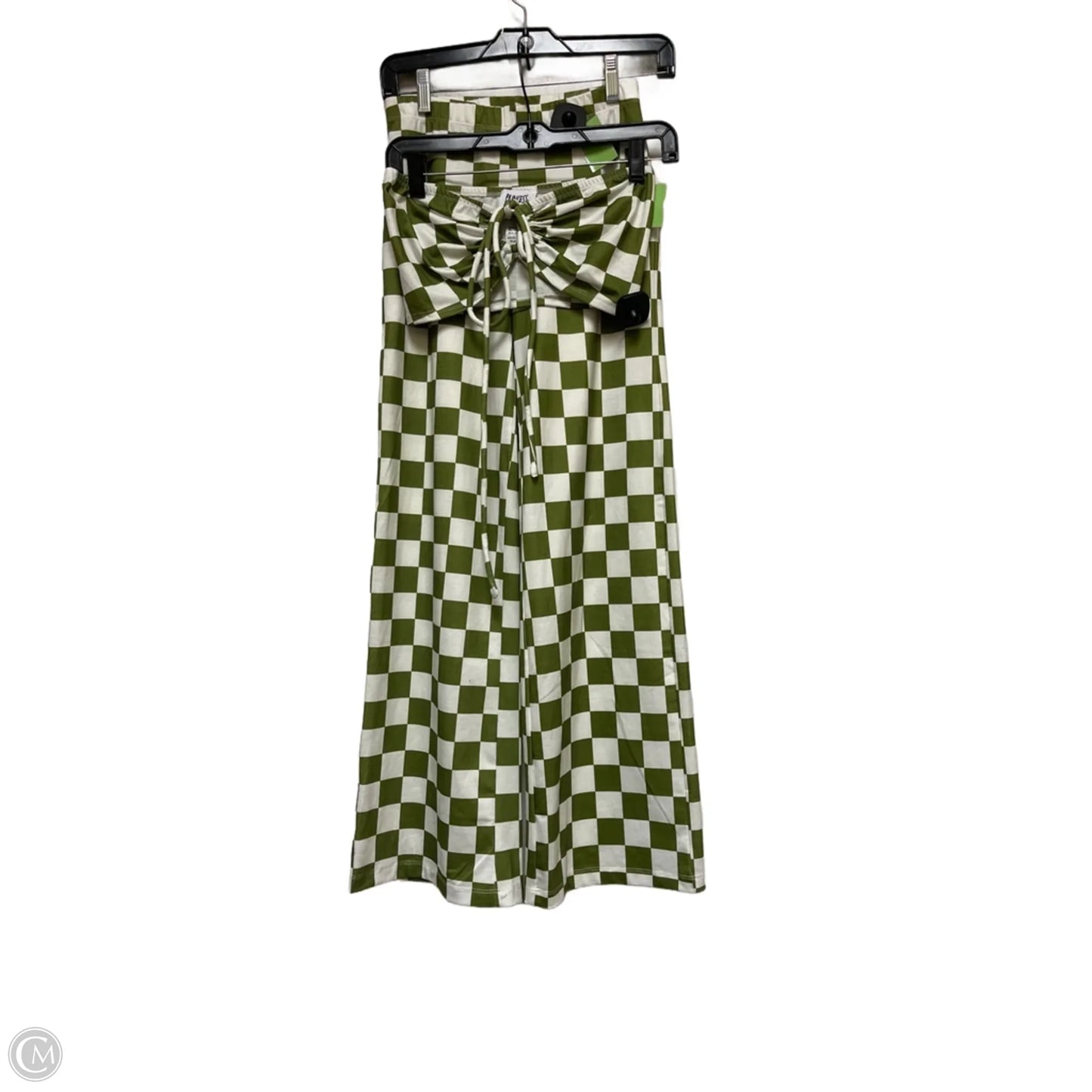 Pants Set 2pc By Princess Polly In Checkered Pattern, Size: 2