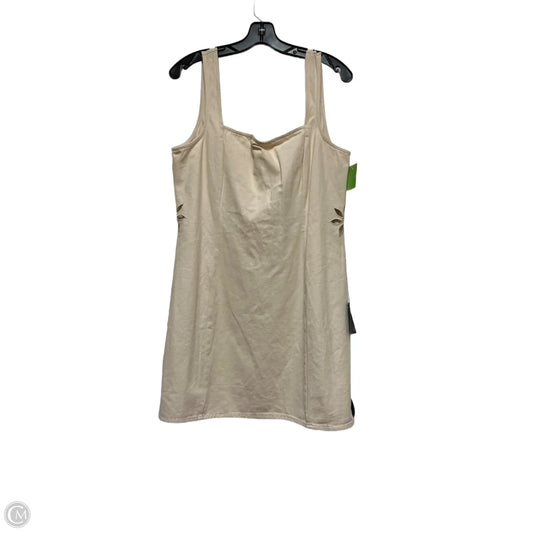 Dress Casual Short By Lulus In Cream, Size: Xl