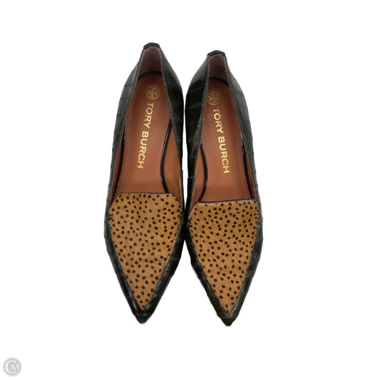Shoes Designer By Tory Burch In Animal Print, Size: 8.5