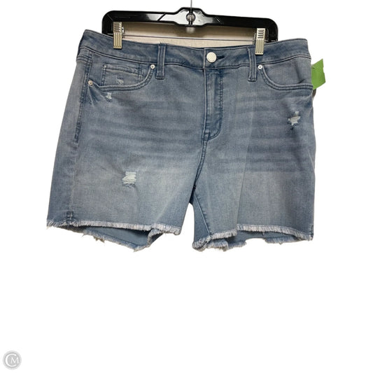 Shorts By Seven 7 In Blue Denim, Size: 14