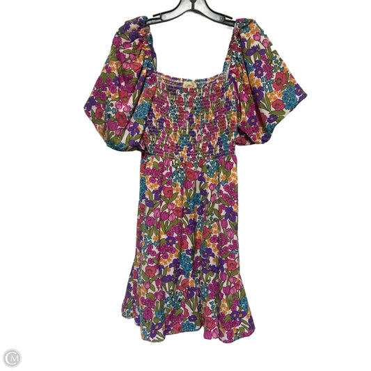 Dress Casual Short By 143 Story In Floral Print, Size: M