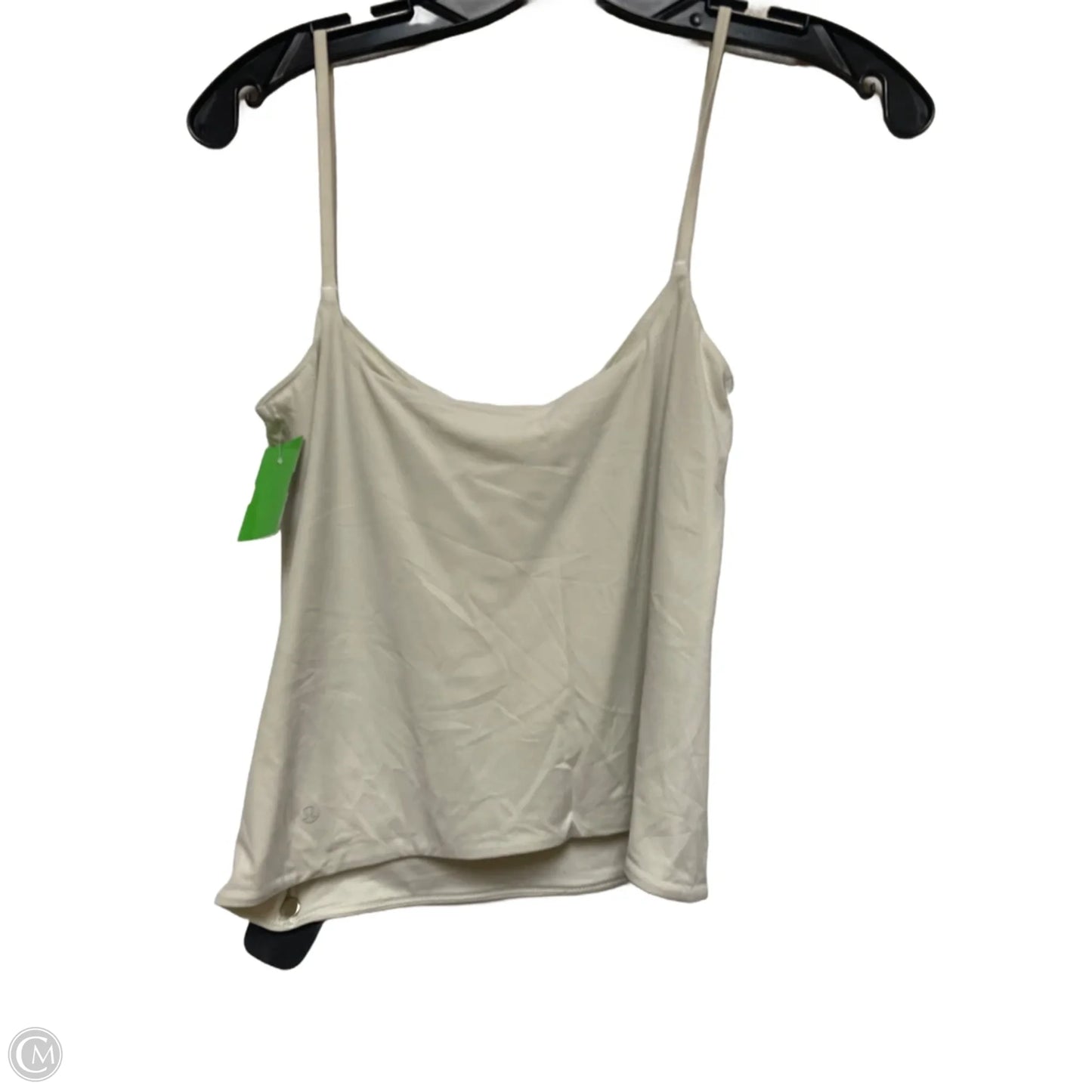 Athletic Tank Top By Lululemon In Cream, Size: M