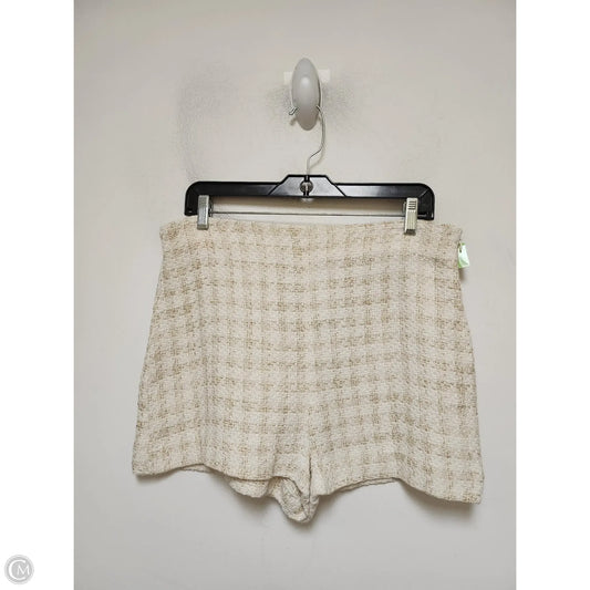 Shorts By Zara In Cream, Size: Xl