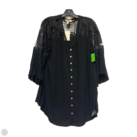 Top Long Sleeve By Clothes Mentor In Black, Size: Xl