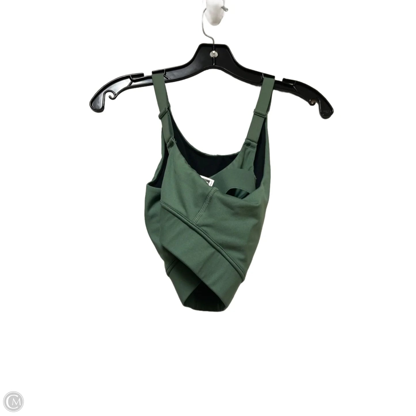 Athletic Bra By Puma In Green, Size: L