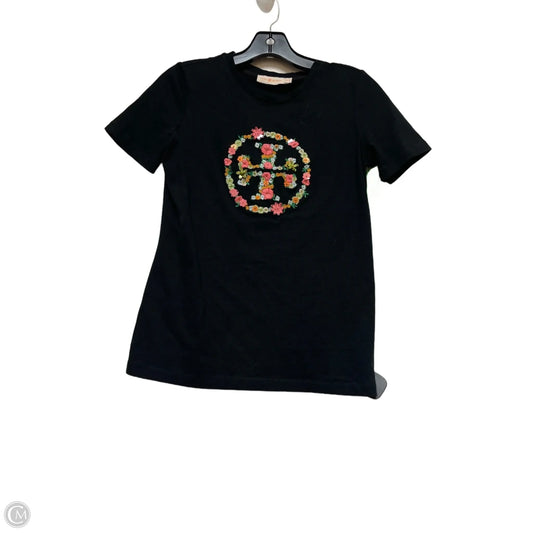 Top Short Sleeve Designer By Tory Burch In Floral Print, Size: Xs