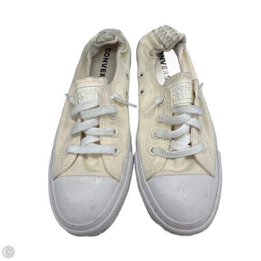 Shoes Sneakers By Converse In Cream, Size: 7.5