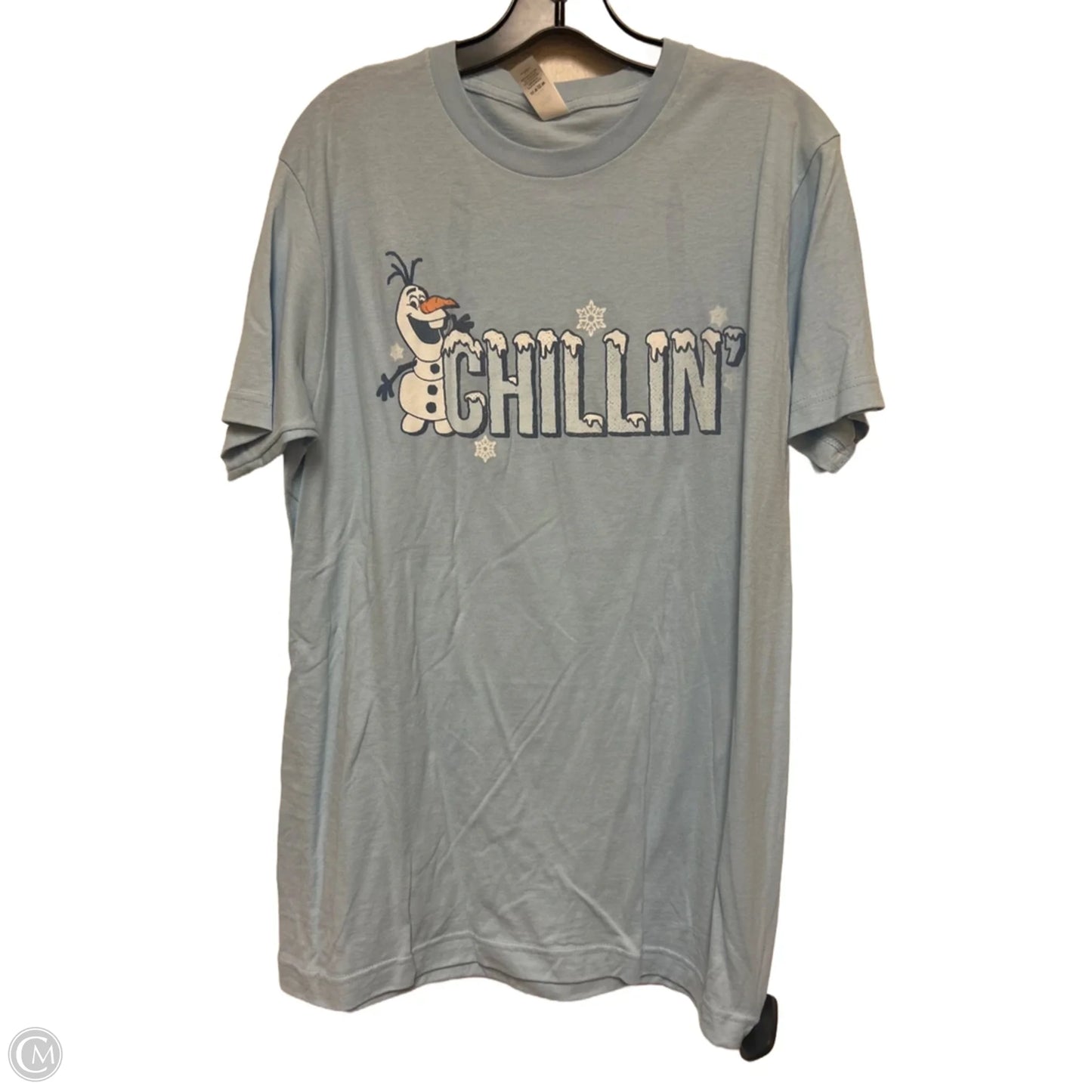 Top Short Sleeve Basic By Tultex In Blue, Size: M