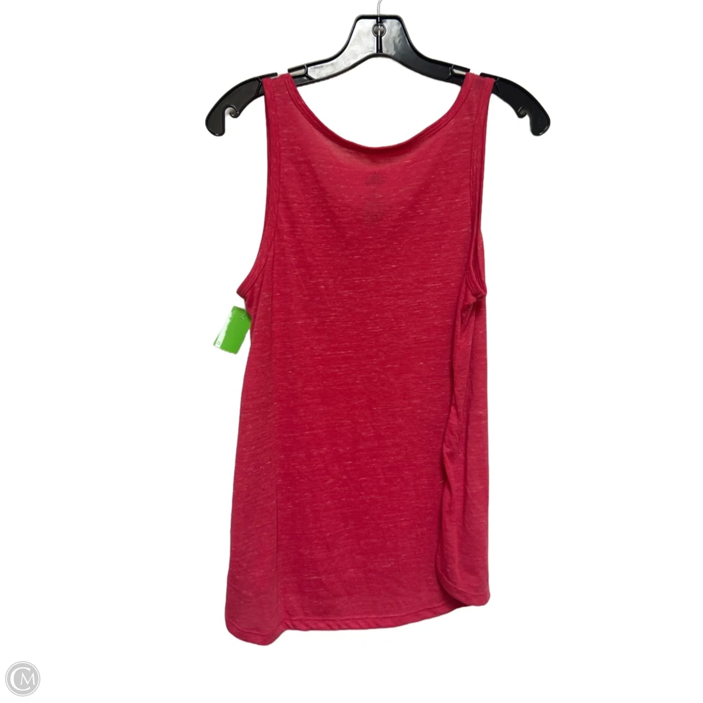 Top Sleeveless Basic By Disney Store In Pink & Silver, Size: M