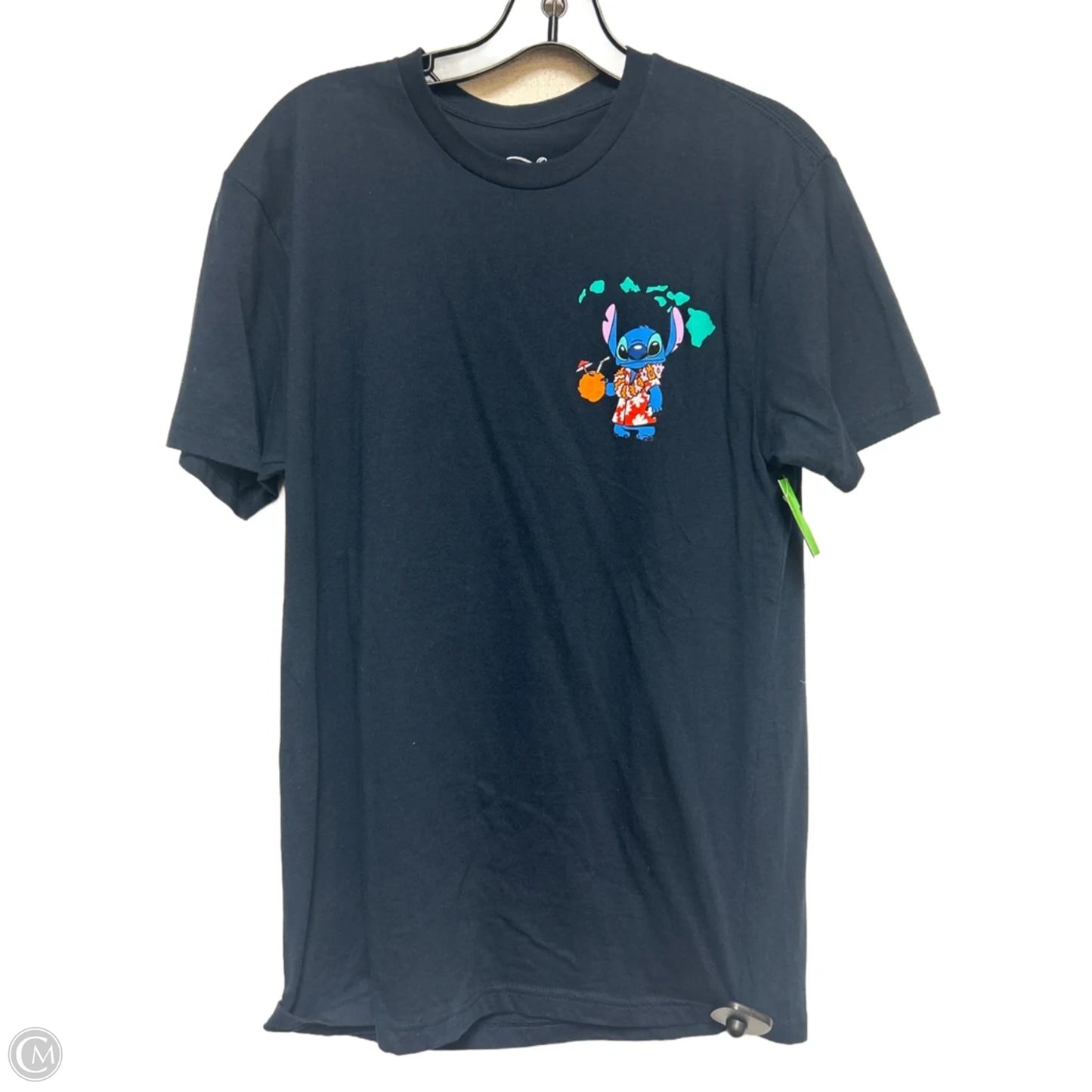 Top Short Sleeve Basic By Disney In Navy, Size: L