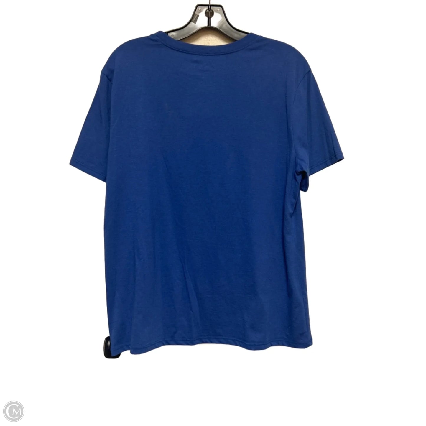 Top Short Sleeve Basic By Disney In Blue, Size: M