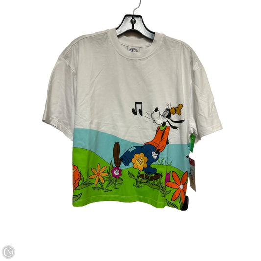 Top Short Sleeve Basic By Disney Store In Multi-colored, Size: M