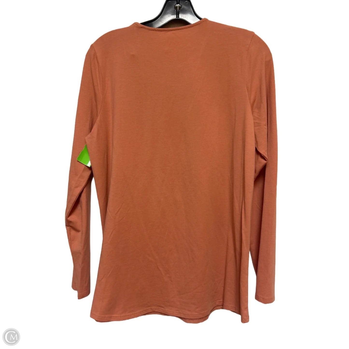 Top Long Sleeve Basic By Pure Jill In Orange, Size: S