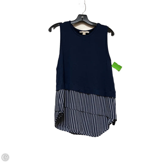 Top Sleeveless By Michael By Michael Kors In Navy, Size: S