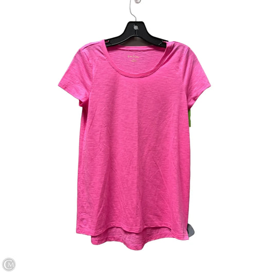 Top Short Sleeve Designer By Lilly Pulitzer In Pink, Size: Xs