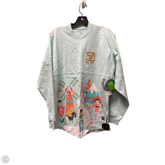 Top Long Sleeve By Disney Store In Aqua, Size: Xs