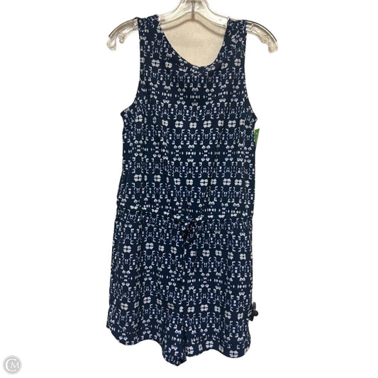 Athletic Dress By Athleta In Blue & White, Size: S