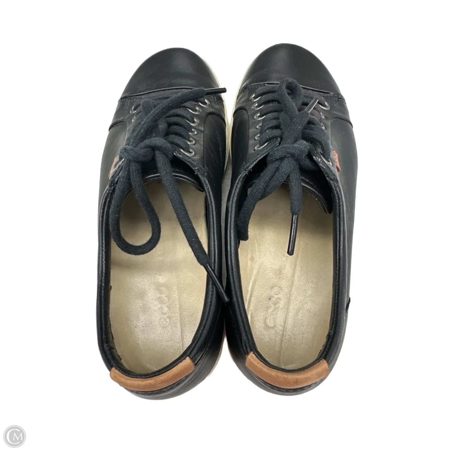 Shoes Sneakers By Ecco In Black, Size: 7.5