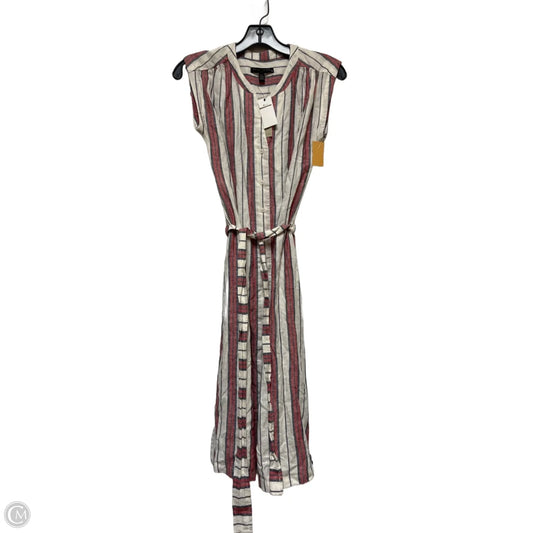 Dress Casual Short By Banana Republic In Striped Pattern, Size: Xxsp