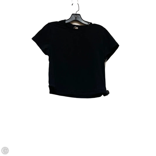 Top Short Sleeve Basic By Yogalicious In Black, Size: Xl