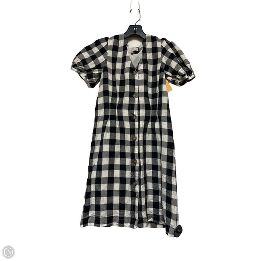 Dress Casual Short By Loft In Plaid Pattern, Size: 0p