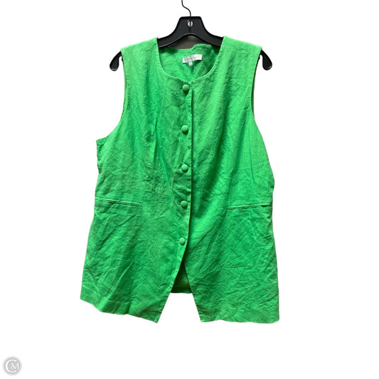 Vest Other By Preston And New York In Green, Size: Xl