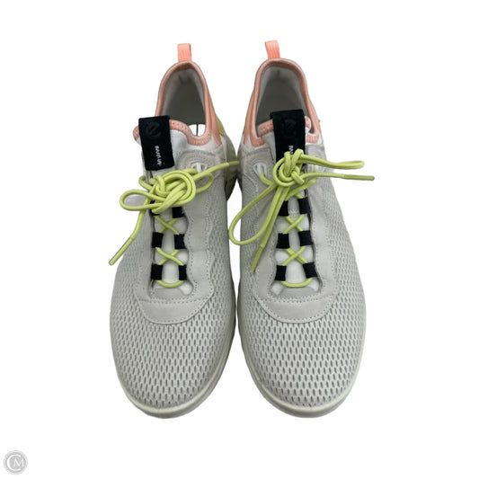 Shoes Athletic By Clothes Mentor In Green & Grey, Size: 8