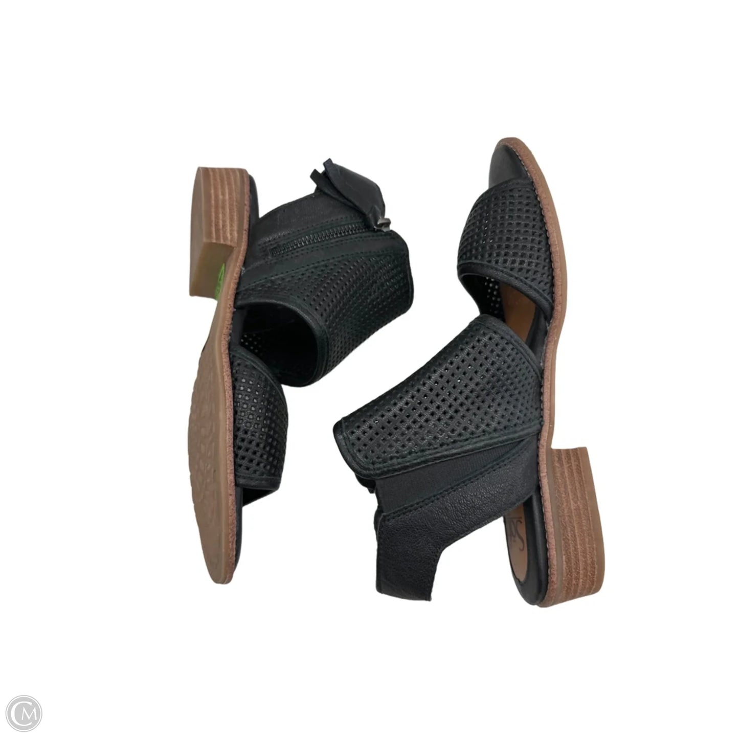 Sandals Flats By Sofft In Black, Size: 8