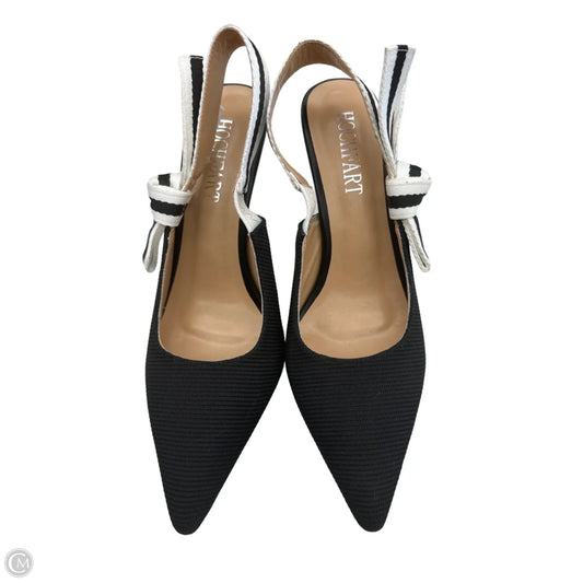 Shoes Heels Stiletto By Clothes Mentor In Black & White, Size: 8.5