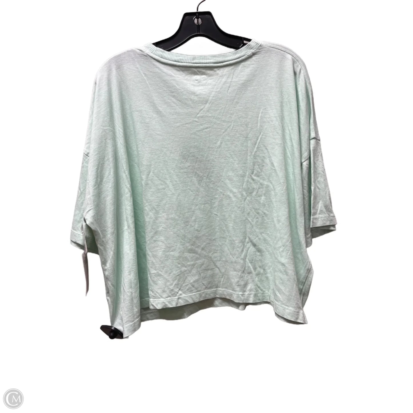 Top Short Sleeve Basic By So In Green, Size: Xl