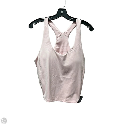 Athletic Tank Top By Jockey In Pink, Size: Xl