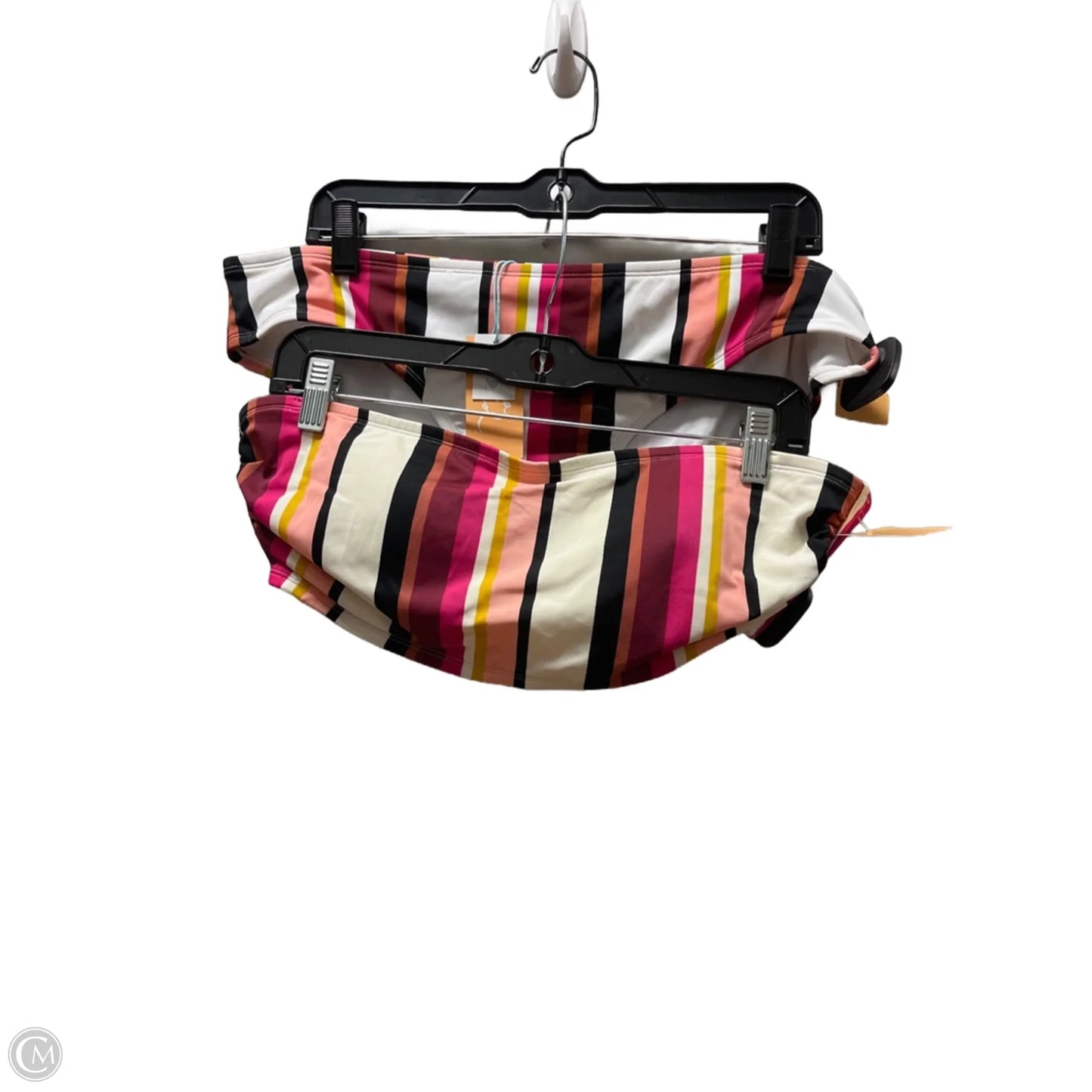 Swimsuit 2pc By Kona Sol In Striped Pattern, Size: Xl