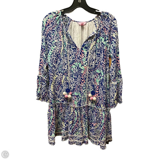 Dress Designer By Lilly Pulitzer In Animal Print, Size: Xs